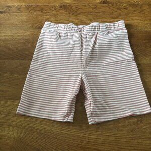 Cynthia Rowley pink striped bike shorts in size 8